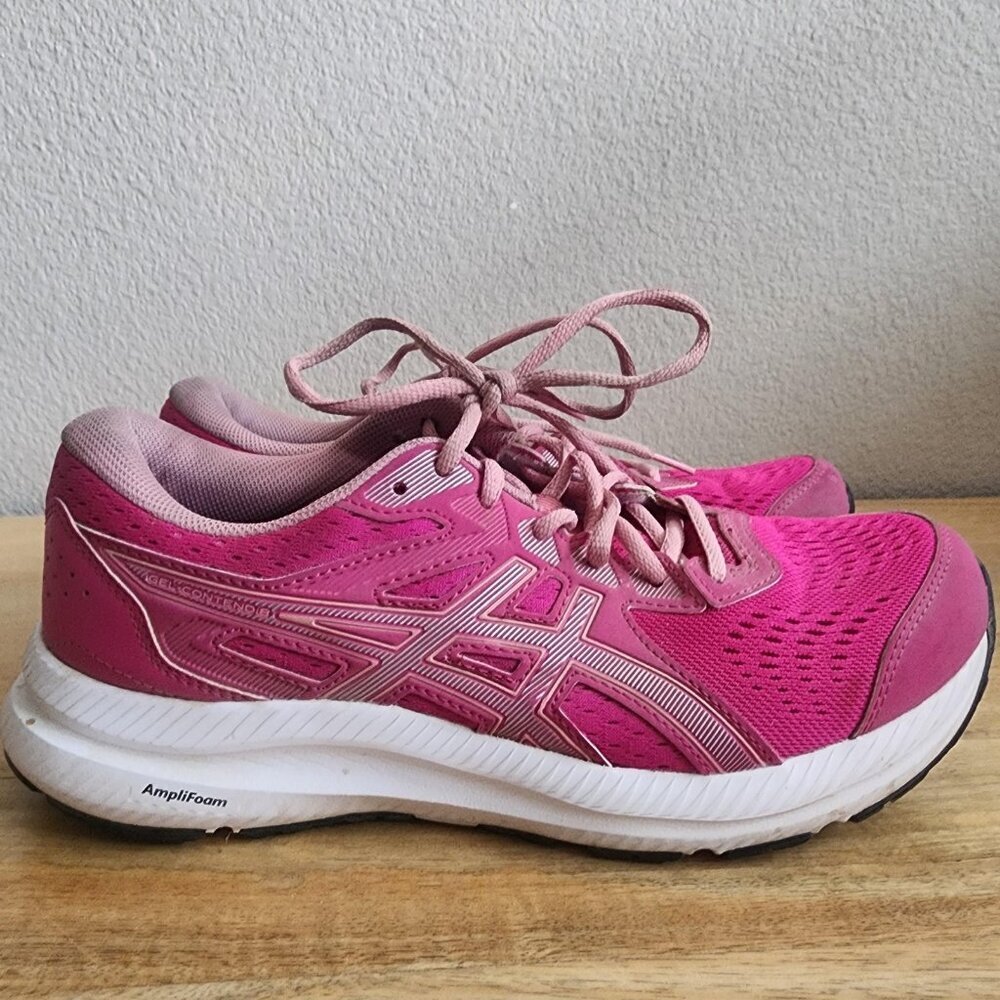 Asics GEL-Contend 8 Shoes Womens Size 9.5 Running AmpliFoam Athletic Sneakers